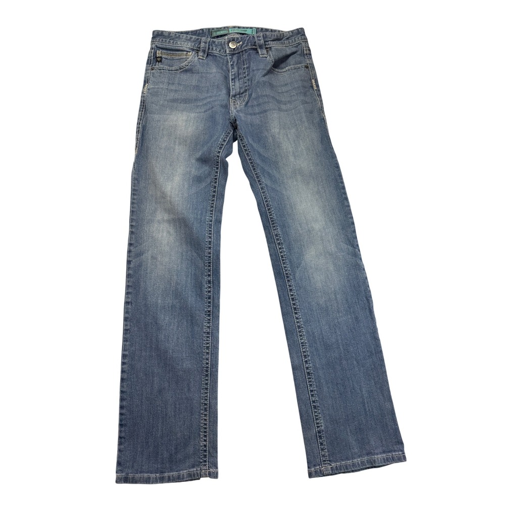 Rock and Roll Denim Revolver Straight Slim Straight Leg Jeans 32x34 western